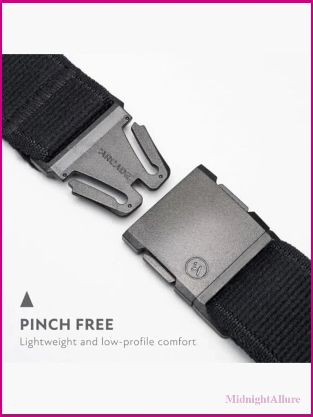 Heavy Duty Stretch Adventure Belt with Metal Free Buckle